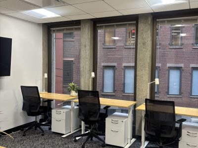 Window Office with 5 Desks